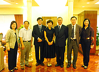 台北醫學大學醫代表團與中大代表會晤